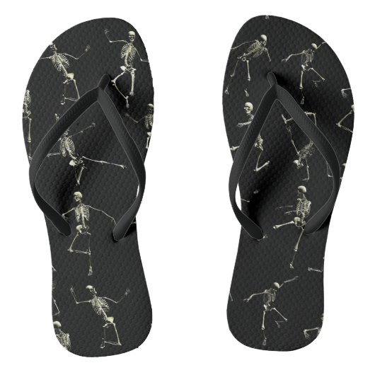 Danse Macabre Teenslippers (Voetbed)