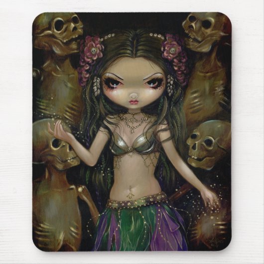 "Danse Macabre : Tribal Fusion" Mousepad Muismat (Voorkant)