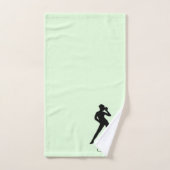 Danse moderne Pastel Green (Serviette à main)