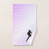 Danse moderne Pastel Purple (Serviette à main)