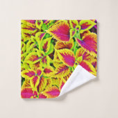 Danse Motif Feuille (Gant de toilette)