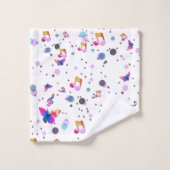 Danse Musique colorée (Gant de toilette)