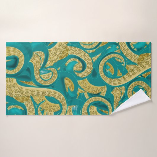 Danse Octopus (Serviette de bain)