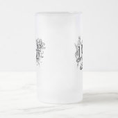 Danse Papa Verre Frosted Bière Mug (Centre)