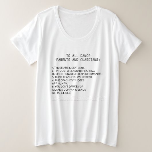 Danse Parent Rappel Banane (Design devant)