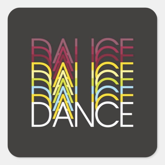 Danse - Sticker (Devant)