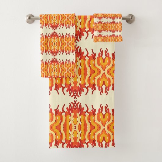 Danse Sunburst Explosion De Couleur Art Abstrait (En situation)