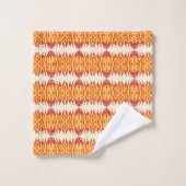 Danse Sunburst Explosion De Couleur Art Abstrait (Gant de toilette)