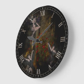 Danse sur le Balcon Vignette Horloge murale (Angle)