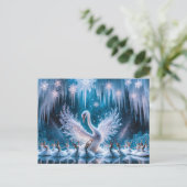 Danse Swan Carte postale (Debout devant)