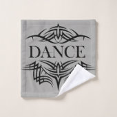 Danse tribale (Gant de toilette)