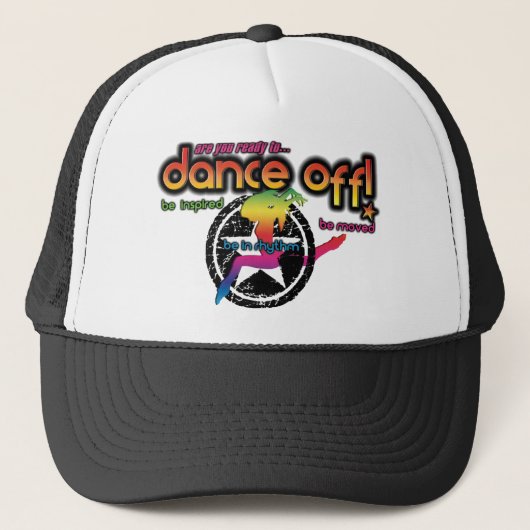 Danse ! Troupe - casquette de style de camionneur (Devant)