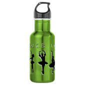 Danse Vie Ballerinas Pomme Bouteille d'eau verte (Devant)
