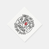 Dansen als Frosty Shine als Rudolph Christmas Servet (Hoek)