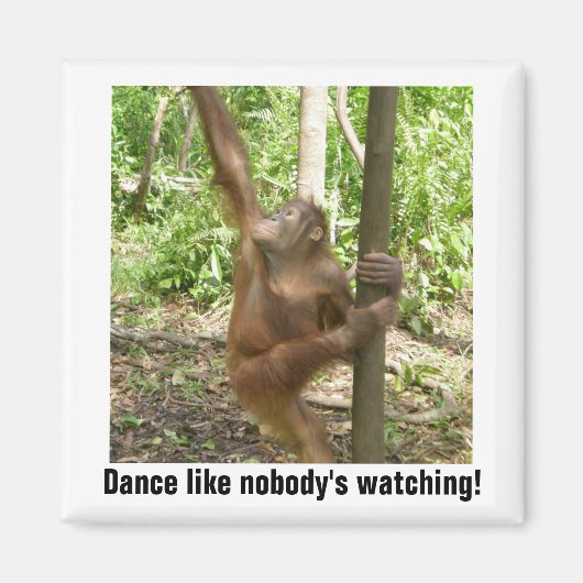 Dansen alsof niemand Motivatie kijkt Magneet (Voorkant)