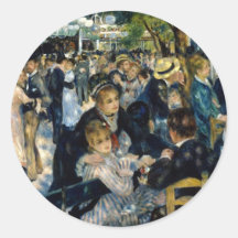 Dansen bij Le Moulin de la Galette van Renoir