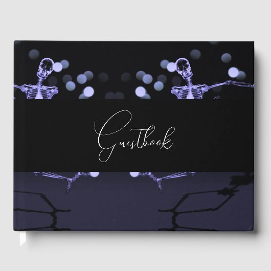 Dansen Celebration X-Ray Skeleton Gastenboek (Voorkant)