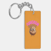 Dansen Chicken Acryl Sleutelhanger (Voorkant Links)