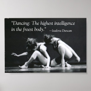 Dansen: De hoogste intelligentie Poster