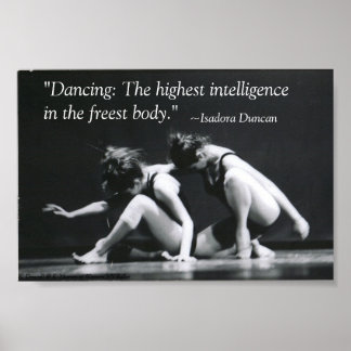 Dansen: De hoogste intelligentie Poster
