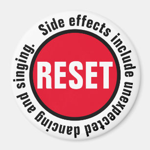 Dansen Druk op de Reset Button Magneet