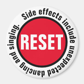 Dansen Druk op de Reset Button Magneet
