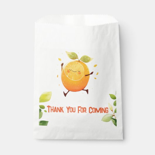 Dansen Fruit Two-Tti Fruitti Verjaardagsfeest Bedankzakje (Voorkant)