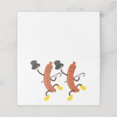 Dansen Hot Dogs (Buitenkant ongevouwen)