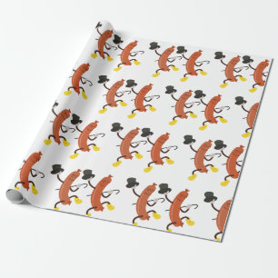 Dansen Hot Dogs Cadeaupapier