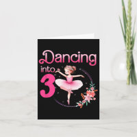 Dansen in 3 Ballerina 3e verjaardagsfeest ballet