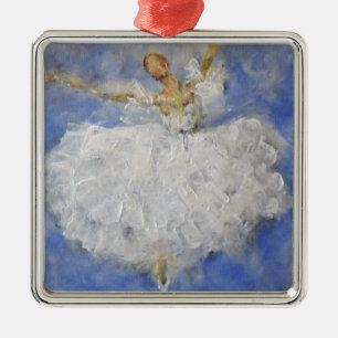 Dansen in de hemel metalen ornament