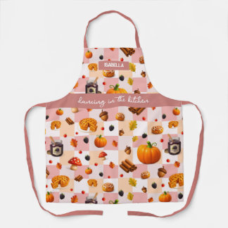 "Dansen in de keuken" - Gezellige herfst Schort