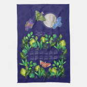 Dansen in de keukenhanddoek van de Moonlight-kalen (Verticaal)