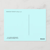 DANSEN IN DE NACHT BRIEFKAART (Achterkant)