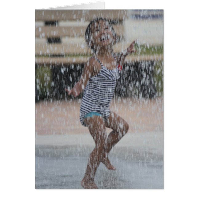 "Dansen in de regen" (Voorkant)