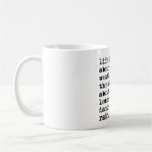 Dansen in de regen koffiemok (Links)