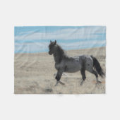 Dansen in de wind fleece deken (Voorkant (Horizontaal))