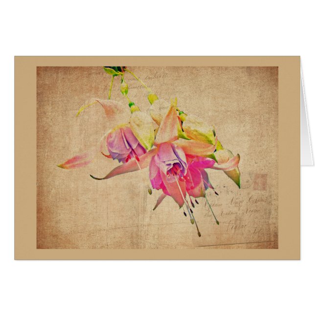 dansen in de wind - Fuchsia Flowers (Voorkant Horizontaal)