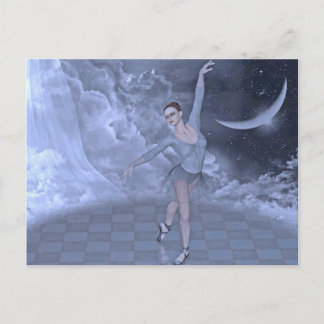 dansen in de wolken briefkaart