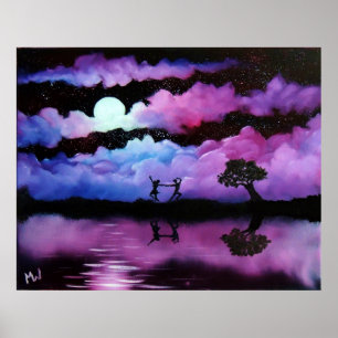 Dansen in het moonlight poster