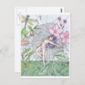 Dansen in Natuur. Briefkaart (Voorkant / Achterkant)