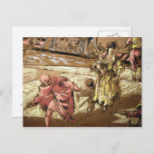 Dansen met de duivel briefkaart (Voorkant / Achterkant)