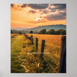 Dansen met de Dusk - Tennessee Sunset Poster