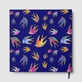 Dansen met de wind middernacht gastenboek (Achterkant)