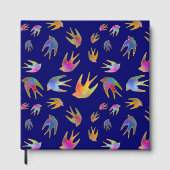 Dansen met de wind middernacht gastenboek (Voorkant)