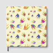 Dansen met de zonovergoten wind gastenboek (Voorkant)