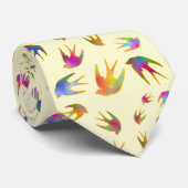 Dansen met de zonovergoten wind stropdas (Opgerold)