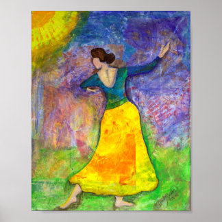 Dansen met jezelf poster