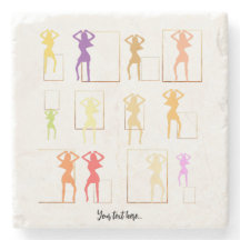 Dansen met Kleuren Vrouw Kaleidoscoop