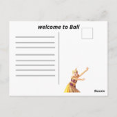 Dansen met mij briefkaart (Achterkant)